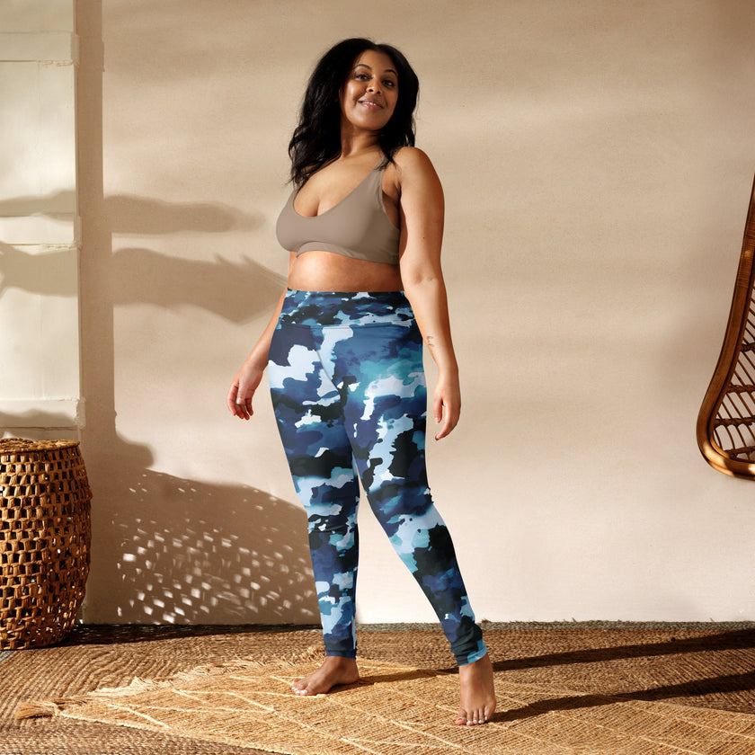 Yoga Leggings - Irish Army