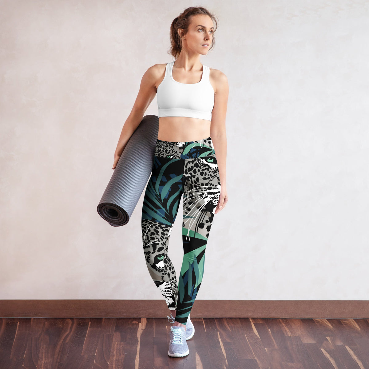 Yoga Leggings - Irish Army