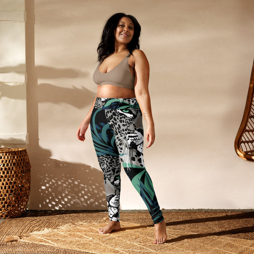 Yoga Leggings - Irish Army