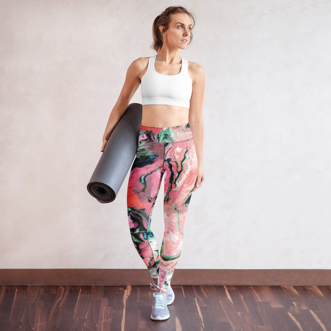 Yoga Leggings - Irish Army
