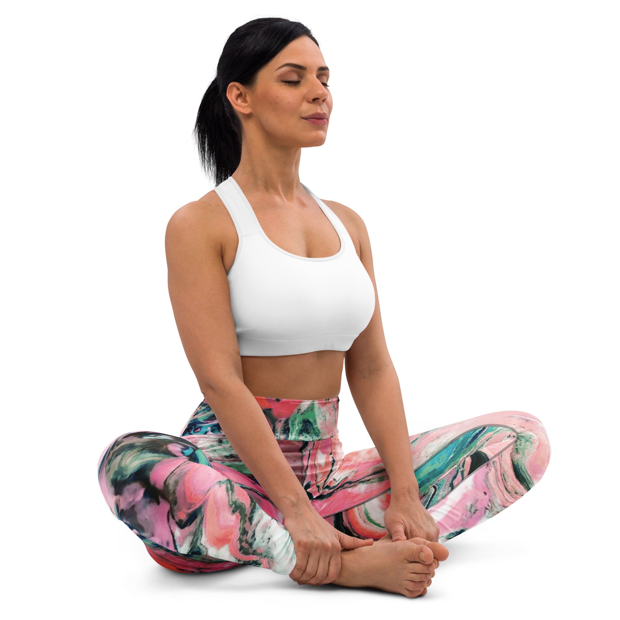 Yoga Leggings - Irish Army