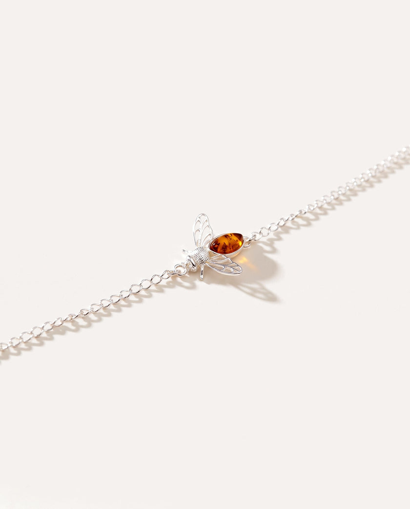 Amber Bee Bracelet