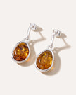 Amber ELEMENTS Drop Earrings