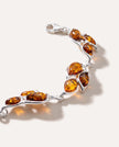 Amber Verklaring Bladschakelarmband