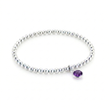 Amethyst Birthstone Bracelet