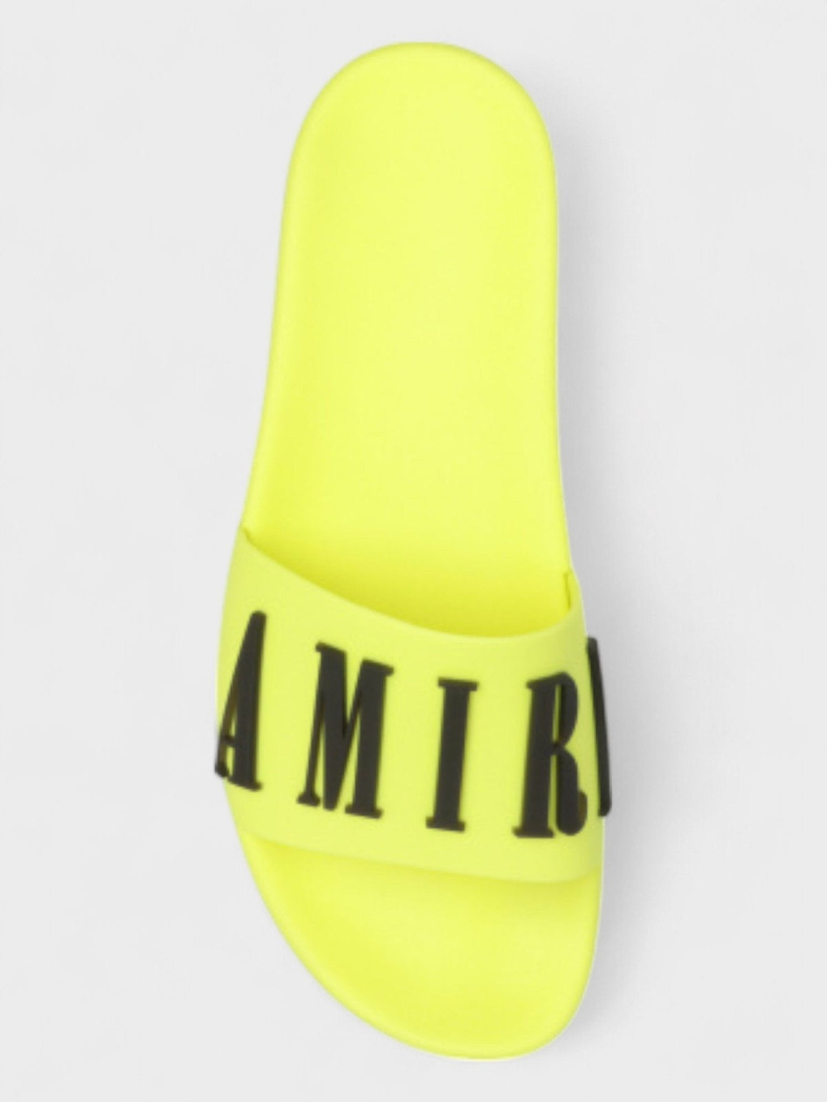 Amiri Rubber Classic Logo Pool Slide Volt