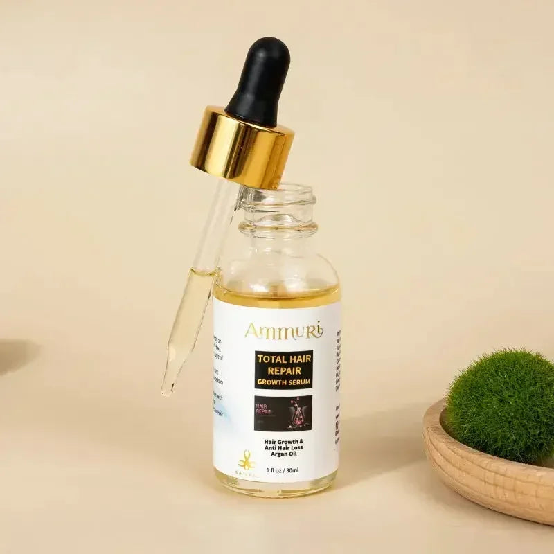Biotin Haircare Set – Anti-Hair Loss Shampoo & Strengthening Serum for Men & Women | Ammuri