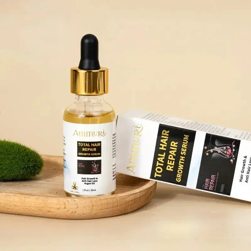 Biotin Haircare Set – Anti-Hair Loss Shampoo & Strengthening Serum for Men & Women | Ammuri