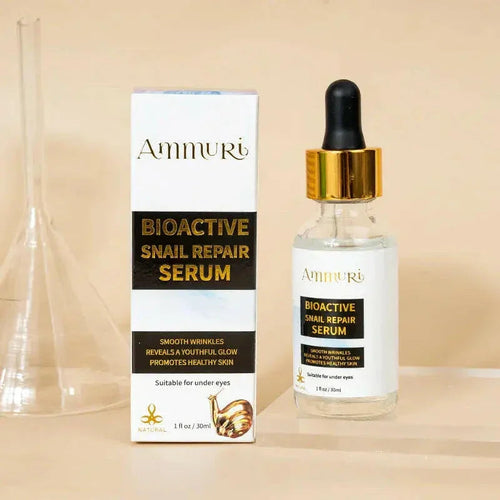 Bioaktives Schnecken-Reparaturserum für Anti-Aging & Tiefenwirksame Feuchtigkeit (30ml) | Ammuri