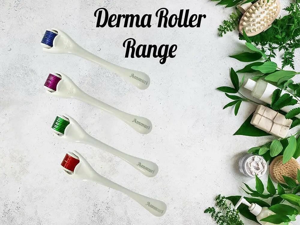 Micro Needle Derma Roller System for Skin Renewal & Collagen Induction | Ammuri