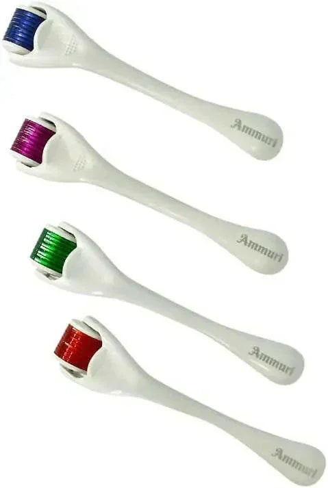 Micro Needle Derma Roller System for Skin Renewal & Collagen Induction | Ammuri