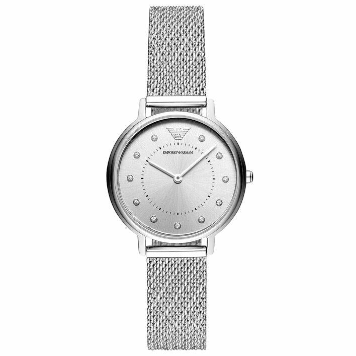 Emporio Armani AR11128 Ladies Silver Watch