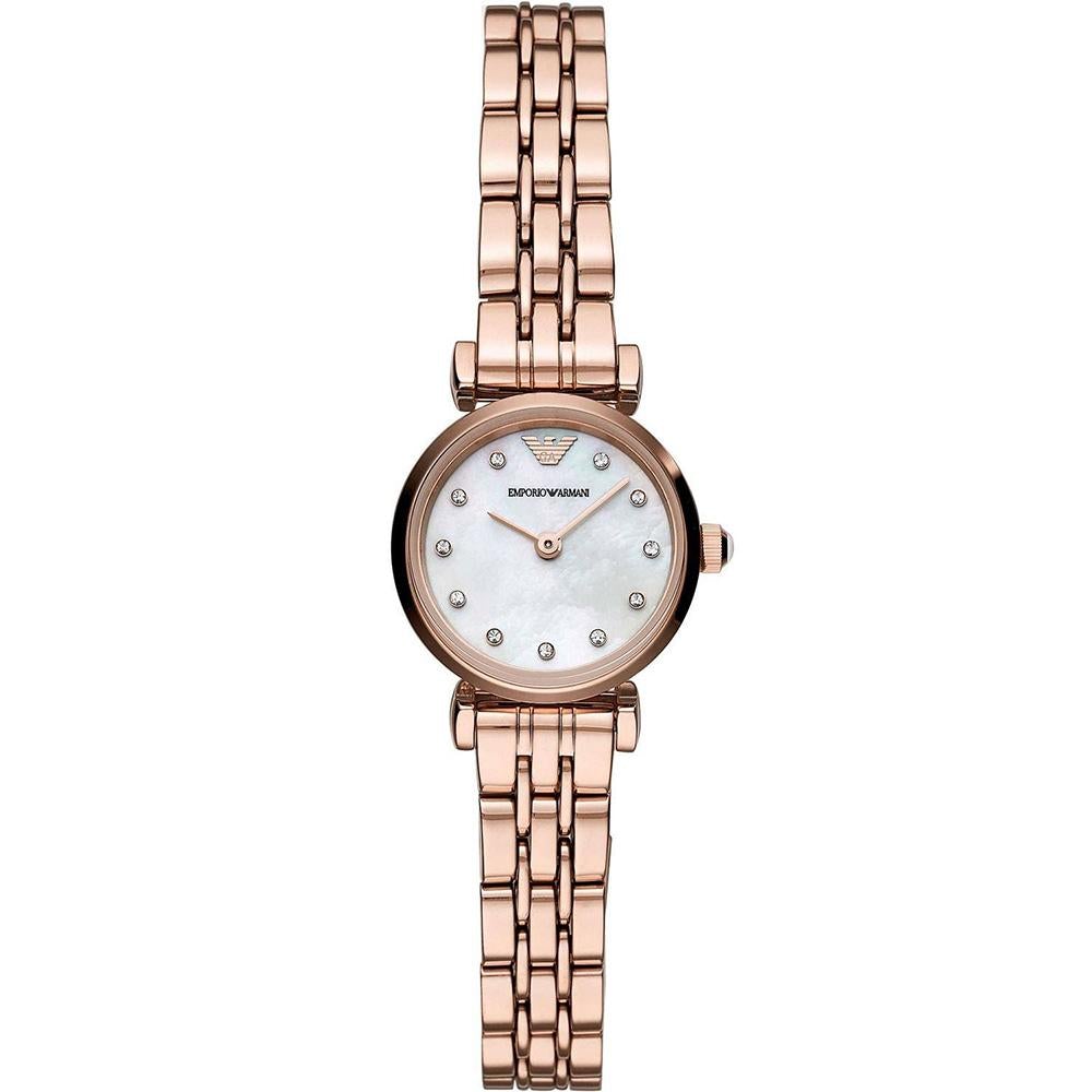 Emporio Armani AR11203 Ladies Gianni T-Bar Rose Gold Watch