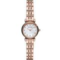 Emporio Armani AR11203 Ladies Gianni T-Bar Rose Gold Watch