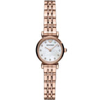 Emporio Armani AR11203 Ladies Gianni T-Bar Rose Gold Watch