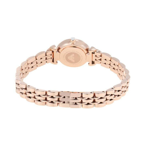 Emporio Armani AR11203 Ladies Gianni T-Bar Rose Gold Watch