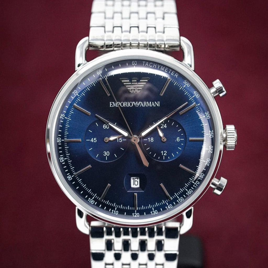 Emporio Armani AR11238 Men's Aviator Chronograph Watch