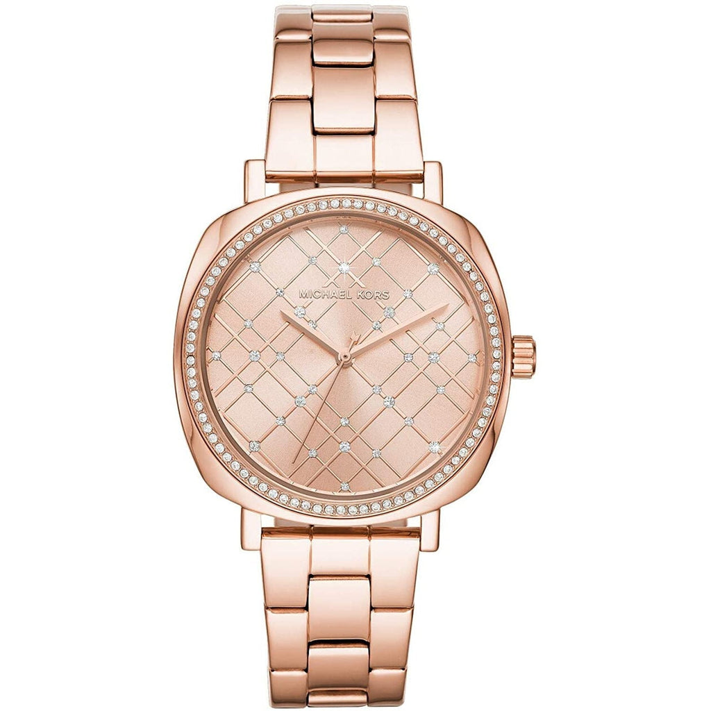 Michael Kors MK3990 Ladies Rose-Gold Nia Watch
