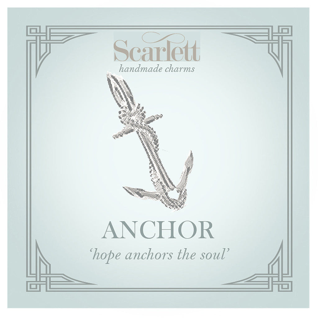 Anchor Silver Charm