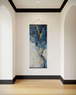 Blue Kintsugi Tapestry
