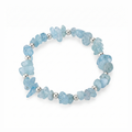 Aquamarine Crystal Bracelet