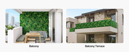 VEVOR Artificial Grass Wall Panels 3D Combination Greenery Boxwood  Panel for Privacy Backdrop Wall Hedge Screen for Garden