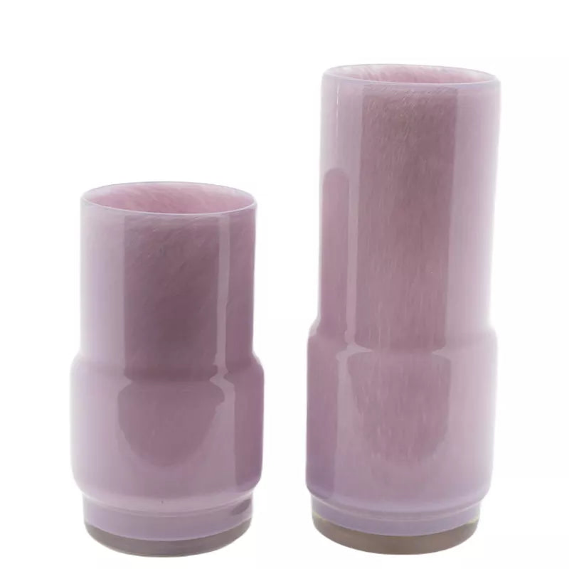Glass Vase FENN - LILAC