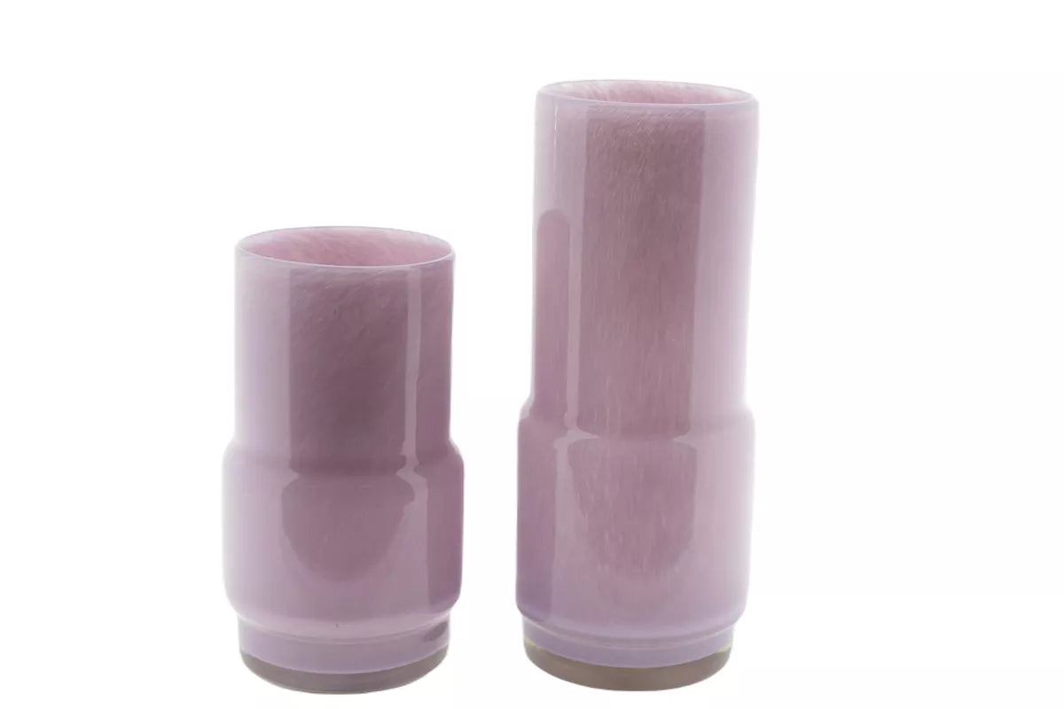 Glass Vase FENN - LILAC
