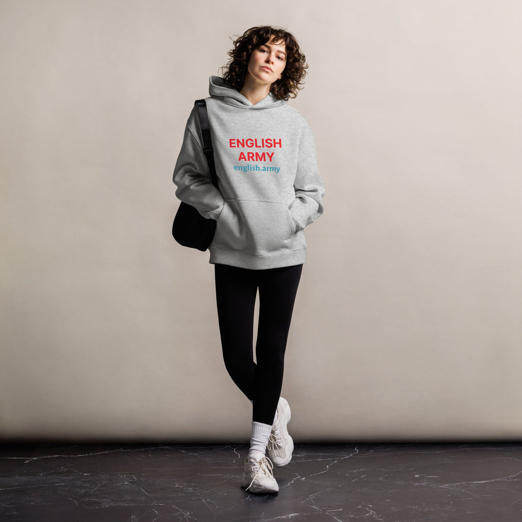 ENGLISH ARMY - Unisex Oversized Hoodie
