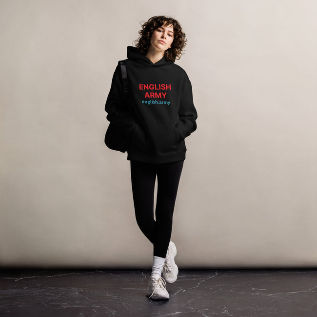ENGLISH ARMY - Unisex Oversized Hoodie