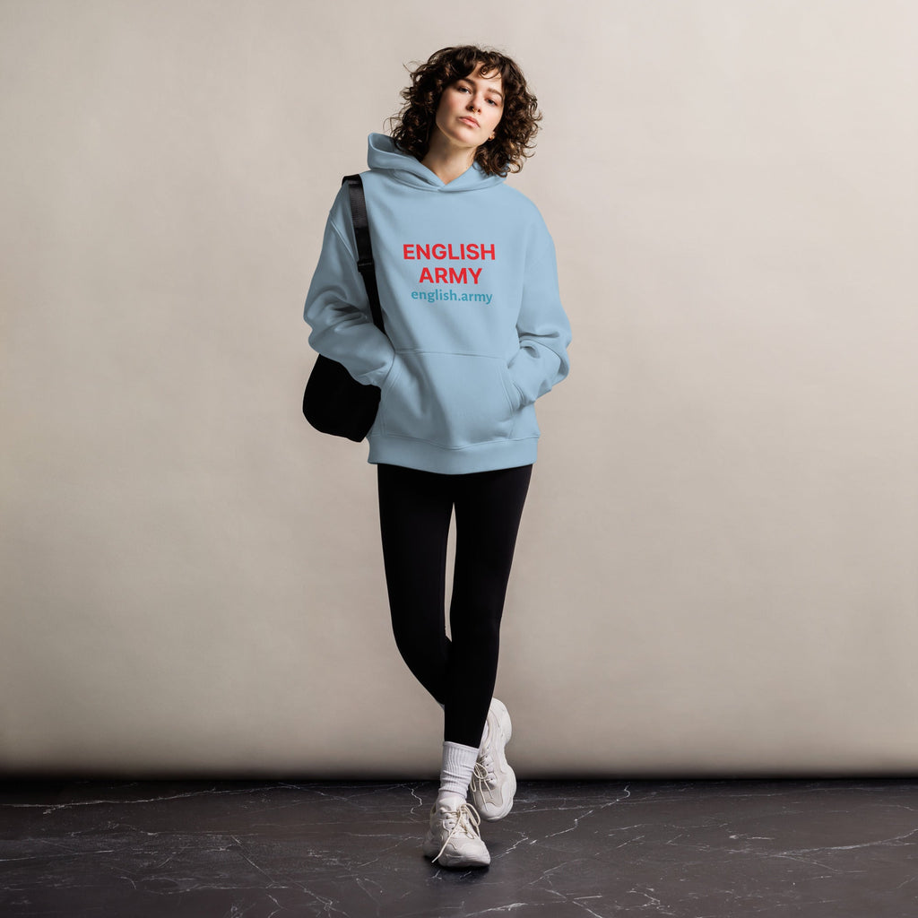 ENGLISH ARMY - Unisex Oversized Hoodie