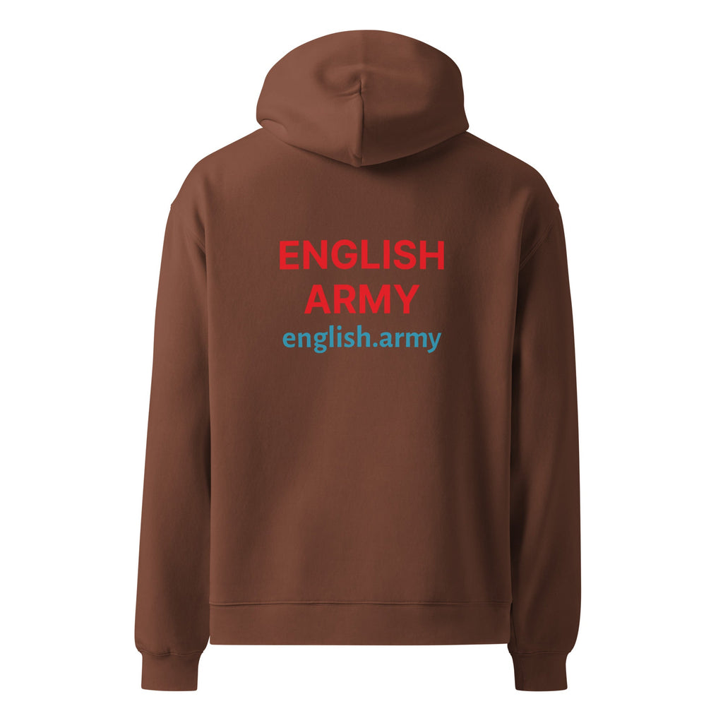 ENGLISH ARMY - Unisex Oversized Hoodie