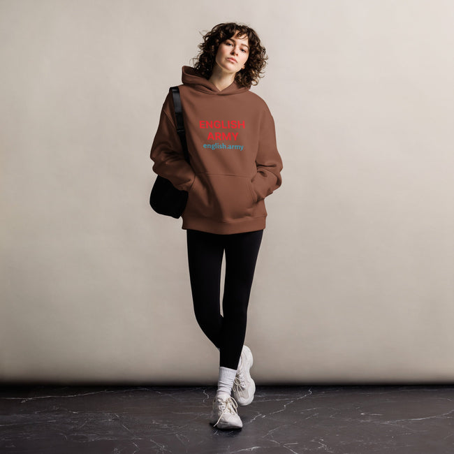ENGLISH ARMY - Unisex Oversized Hoodie