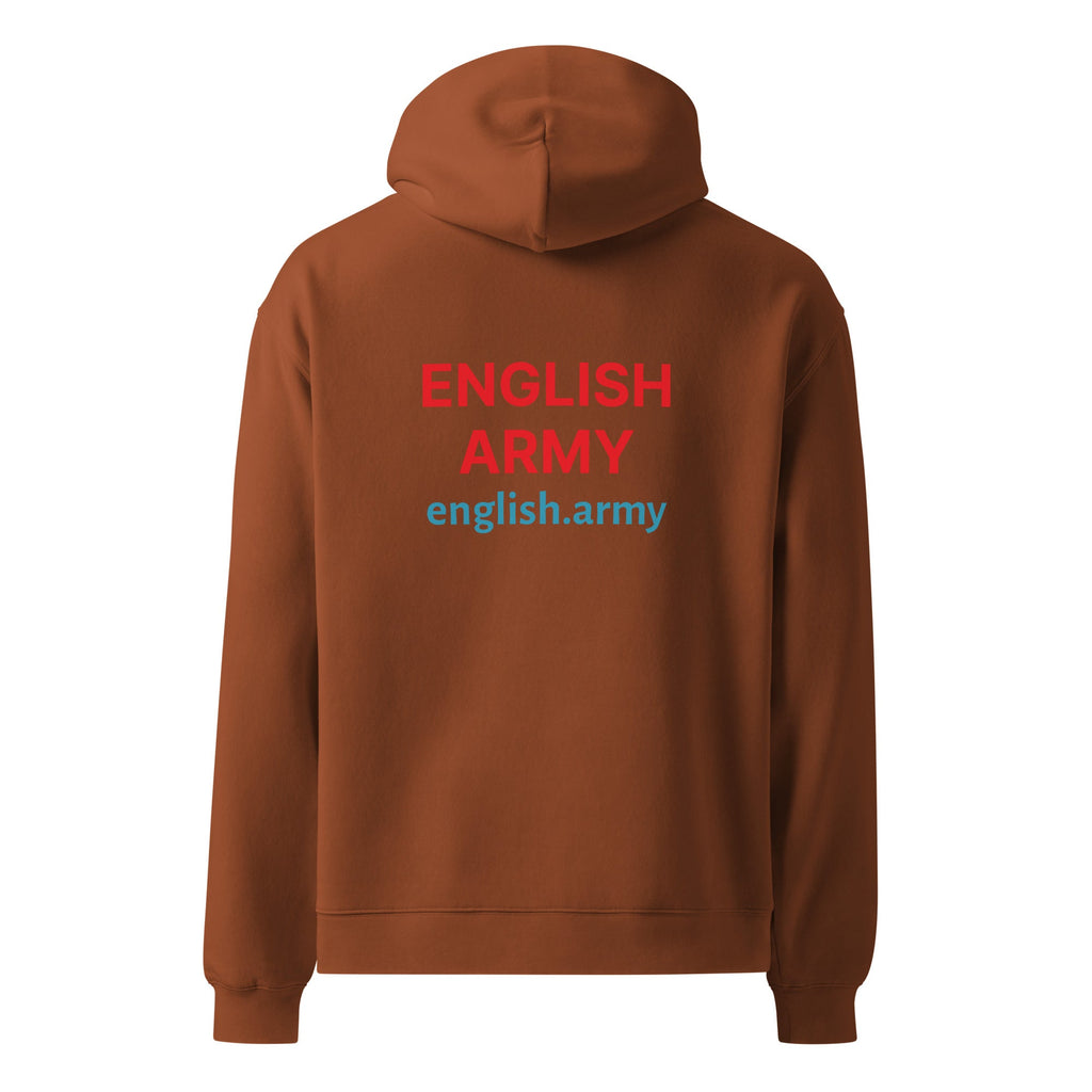 ENGLISH ARMY - Unisex Oversized Hoodie
