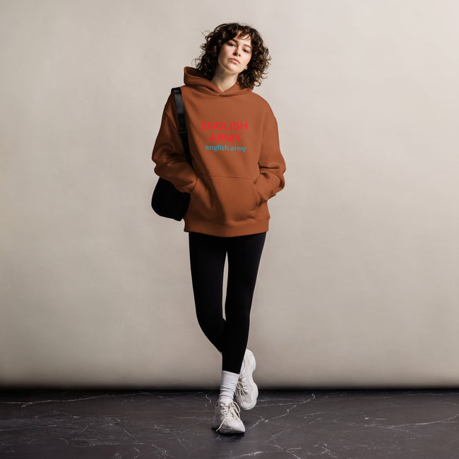ENGLISH ARMY - Unisex Oversized Hoodie