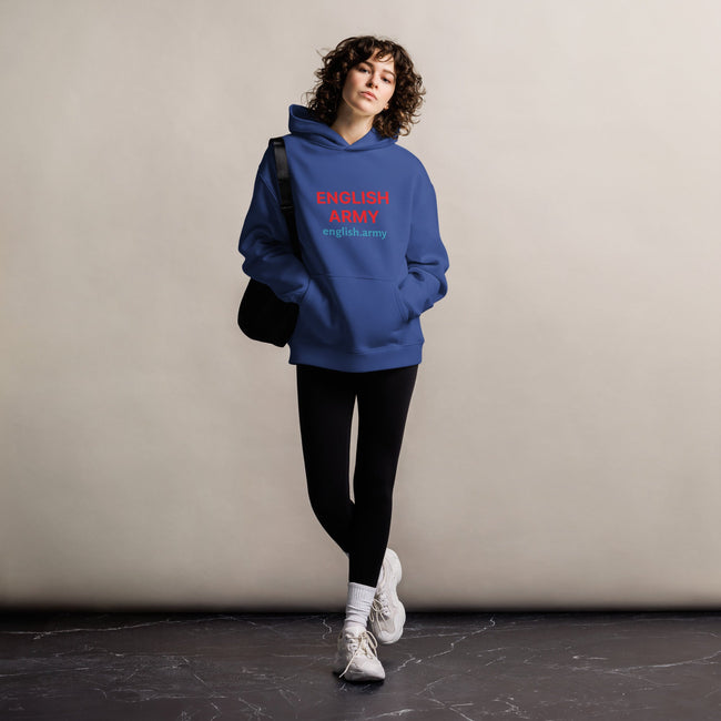 ENGLISH ARMY - Unisex Oversized Hoodie