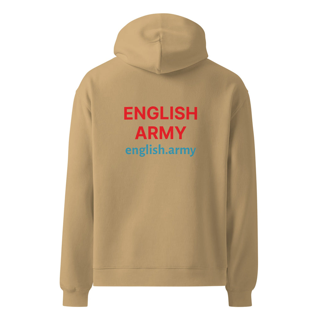 ENGLISH ARMY - Unisex Oversized Hoodie