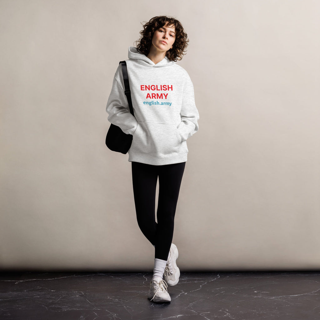ENGLISH ARMY - Unisex Oversized Hoodie