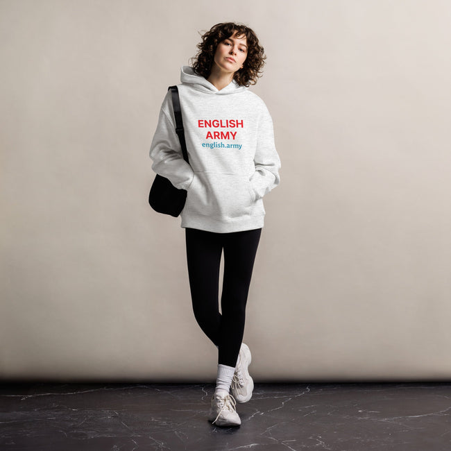 ENGLISH ARMY - Unisex Oversized Hoodie