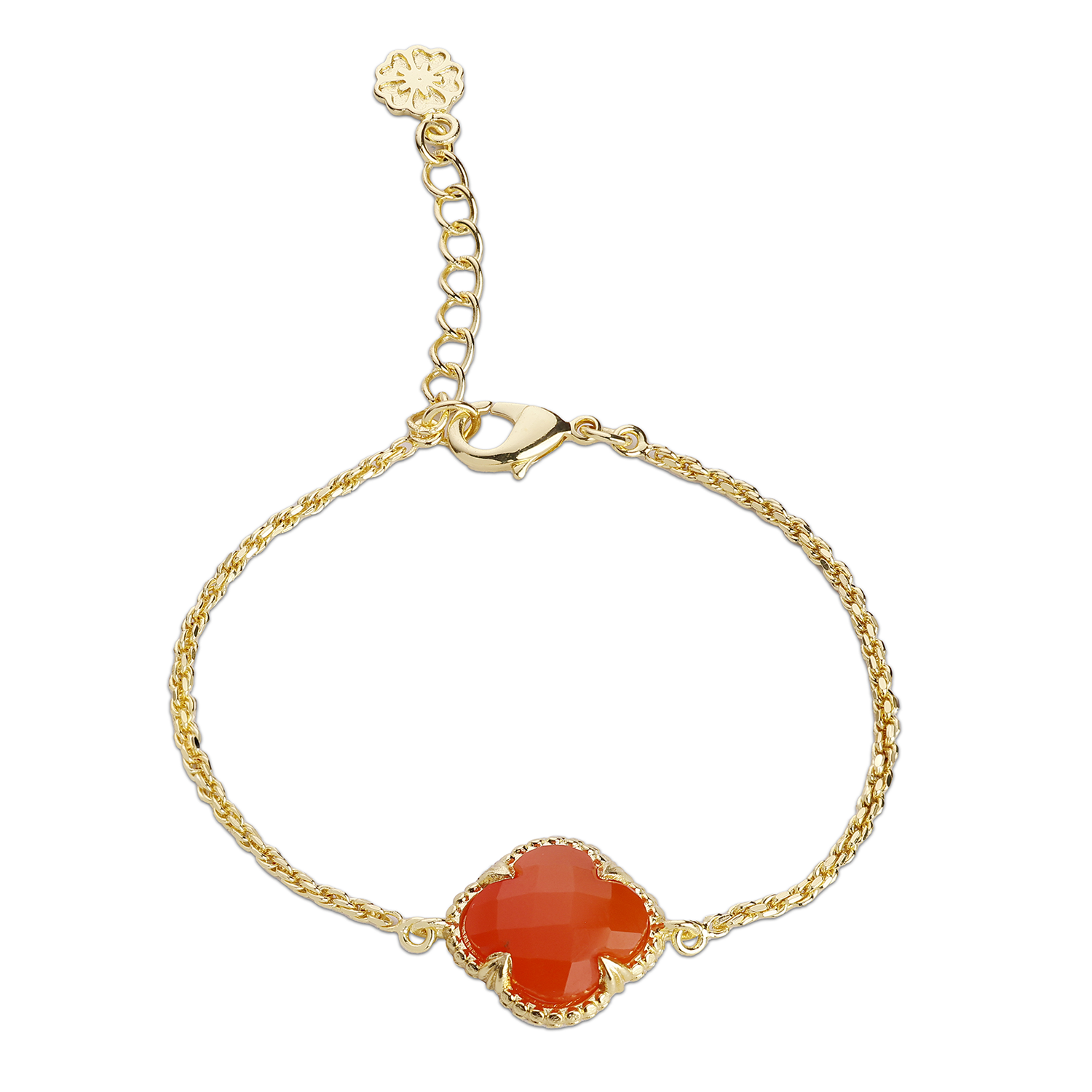 Tyche Gemstone Bracelet Carnelian