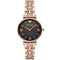 Emporio Armani AR11145 Ladies Automatic T-Bar Gianni Rose Gold Watch