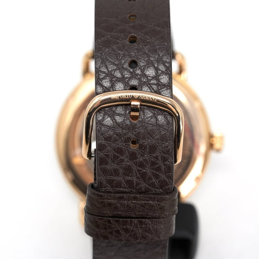 Emporio Armani AR60027 Men's Automatic Meccanico Skeleton Watch