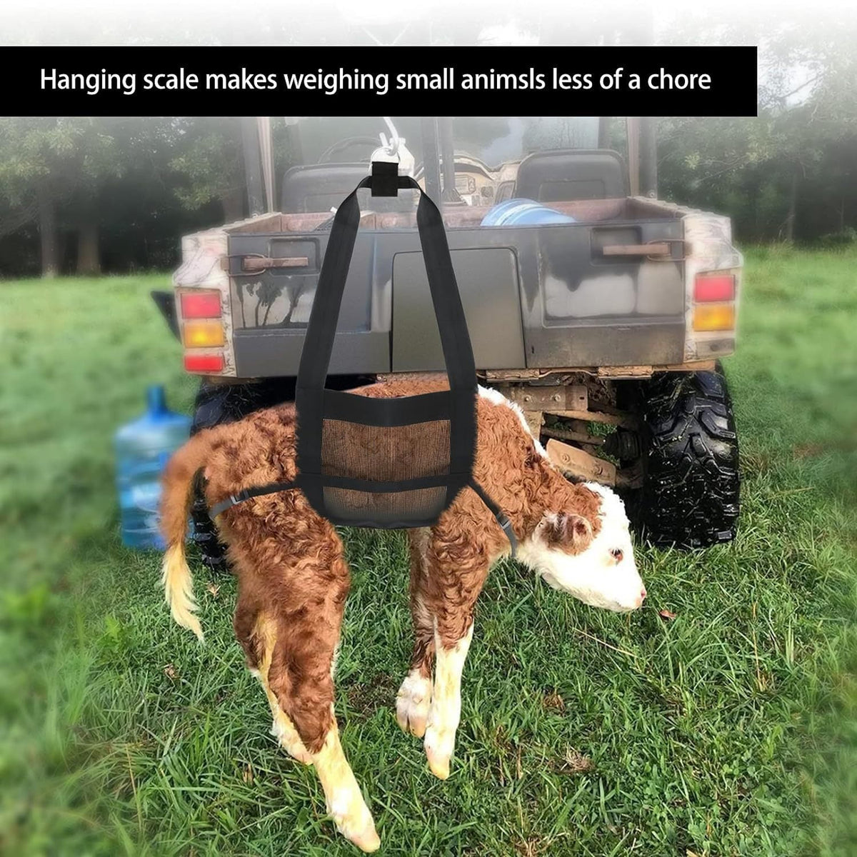 Calf Large Dog Sling Suitable For Weighing Small Animals Livestock Sling Weighing Bag Pet Weighing Bag