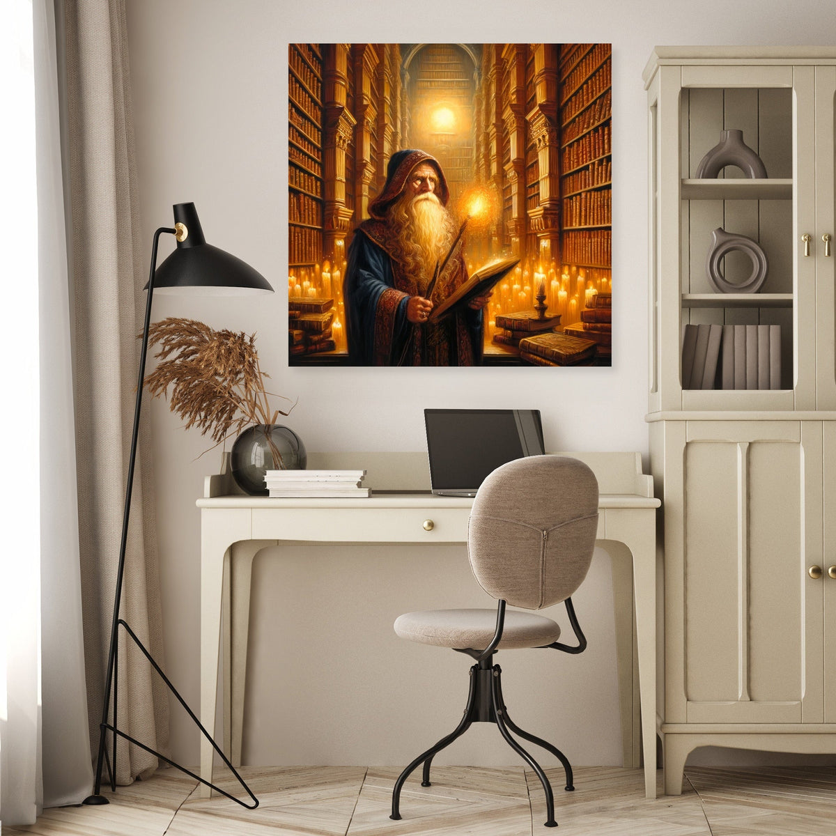 Scholarly Magic Library Canvas