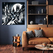 Gothic Nightscape Canvas