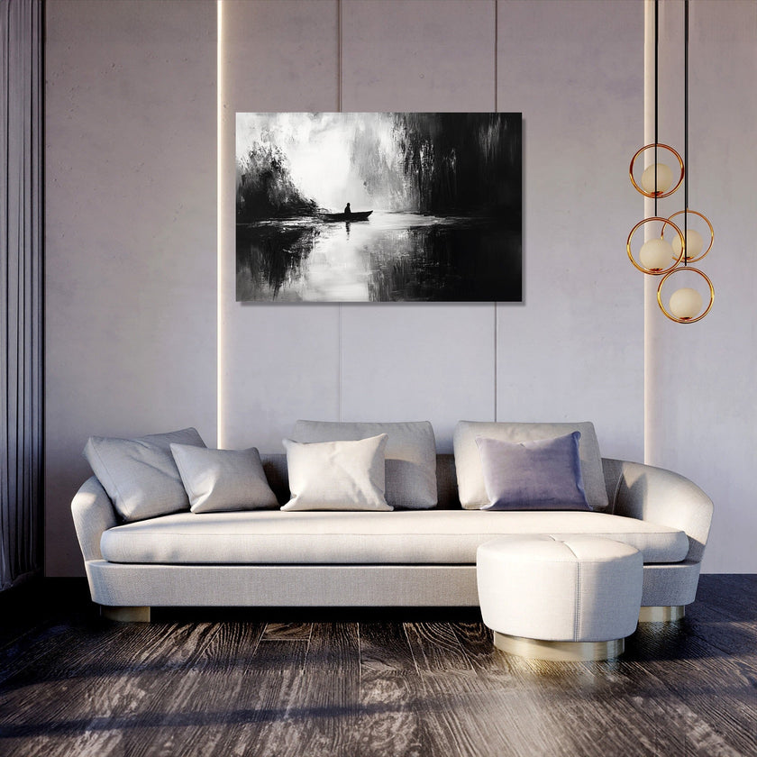 Drifting Into Nothingness Canvas