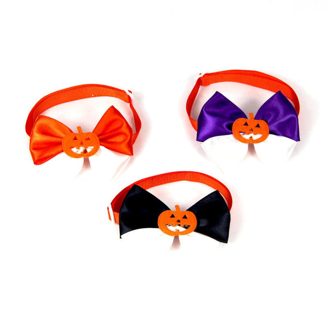 Disfraz de Halloween para mascotas: alas de murciélago, pajarita y accesorios de sombrero