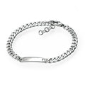 D For Diamond ID Bar Armband mit Diamant-