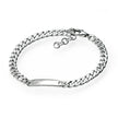 D For Diamond ID Bar Bracelet with Diamond-
