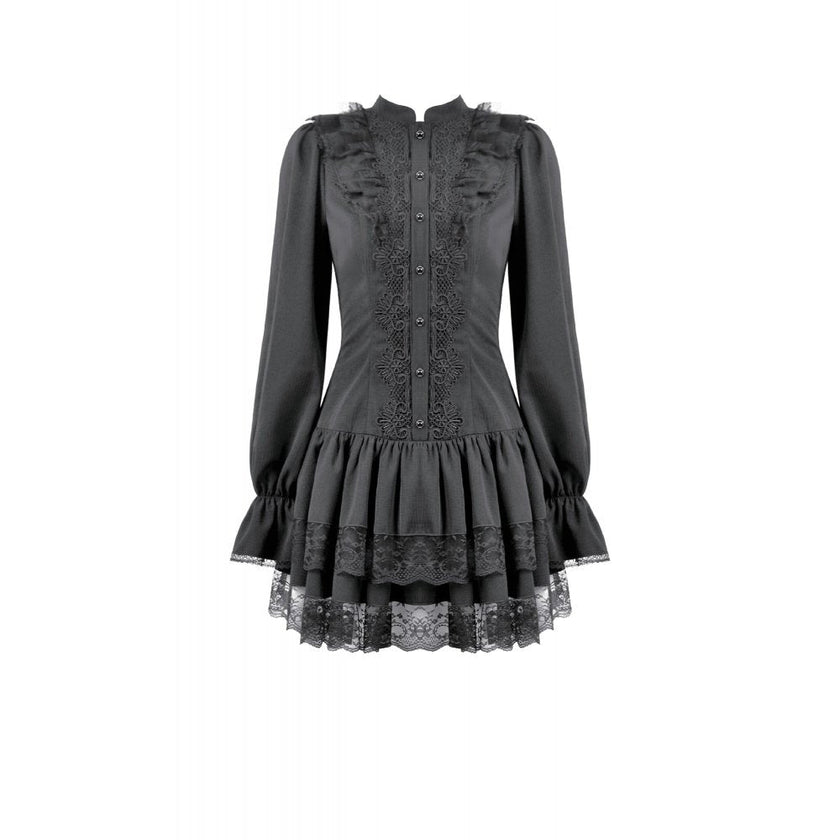 Dark in Love Desdemona Victorian Mini Dress